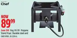 Canadian Tire Master Chef Propane Stand Fryer Durable steel and cast-iron offer