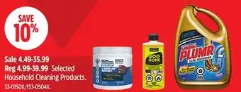 Canadian Tire Selected Household Cleaning Products offer