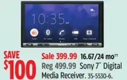 Canadian Tire Sony 7˝ Digital Media Receiver offer