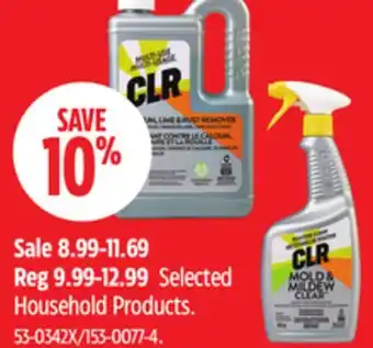 Canadian Tire Selected Household Products offer