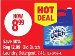 Canadian Tire Old Dutch Laundry Detergent, 7.4L offer