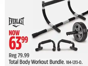 Canadian Tire Everlast Total Body Workout Bundle offer