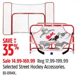 Canadian Tire Green Biscuit Snipe Selected Street Hockey Accessories offer