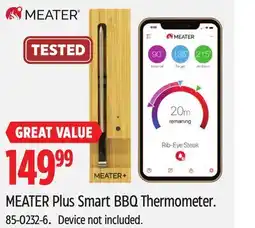 Canadian Tire MEATER Plus Smart BBQ Thermometer offer