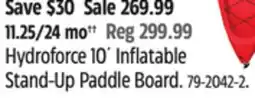 Canadian Tire Hydroforce 10´ Inflatable Stand-Up Paddle Board offer