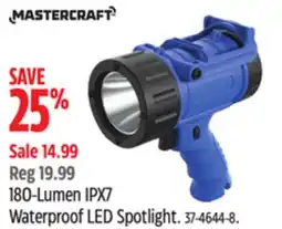 Canadian Tire Mastercraft 180-Lumen IPX7 Waterproof LED Spotlight offer