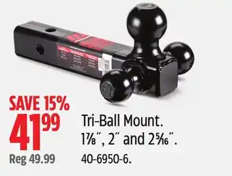 Canadian Tire Tri-Ball Mount offer