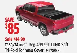 Canadian Tire LUND Soft Tri-Fold Tonneau Cover offer