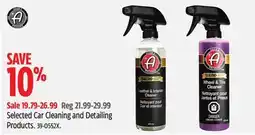 Canadian Tire Adam's Polishes Selected Car Cleaning and Detailing Products offer