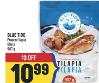 Marché Adonis BLUE TIDE Frozen tilapia fillets offer