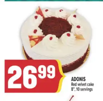 Marché Adonis ADONIS Red velvet cake offer