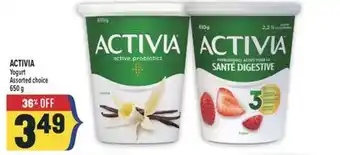 Marché Adonis ACTIVIA Yogurt offer