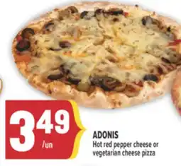 Marché Adonis ADONIS Hot red pepper cheese or vegetarian cheese pizza offer