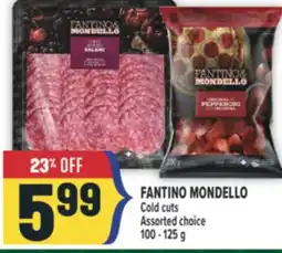 Marché Adonis FANTINO MONDELLO Cold cuts offer