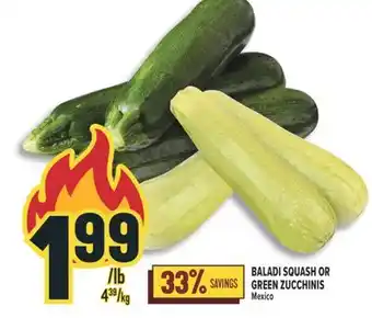 Marché Adonis BALADI SQUASH OR GREEN ZUCCHINIS offer