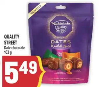 Marché Adonis QUALITY STREET Date chocolate offer