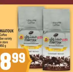 Marché Adonis MAATOUK Coffee offer