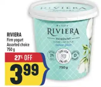 Marché Adonis RIVIERA Firm yogurt offer