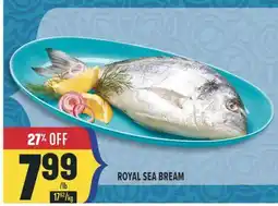 Marché Adonis ROYAL SEA BREAM offer