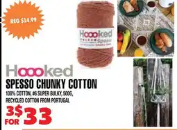 Len's Mill Stores Hoooked Spesso Chunky Cotton offer