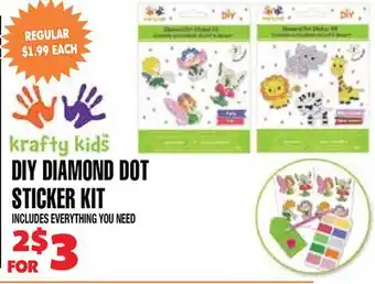 Len's Mill Stores Diy Diamond Dot Sticker Kit offer