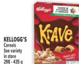 Marché Adonis KELLOGG'S Cereals offer