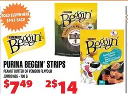 Len's Mill Stores Purina Beggin' Strips offer