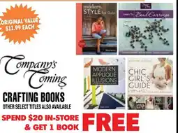 Len's Mill Stores Compann's Coming Crafting Books offer