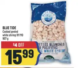 Marché Adonis BLUE TIDE Cooked peeled white shrimp 91/110 offer