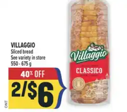 Marché Adonis VILLAGGIO Sliced bread offer