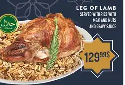 Marché Adonis LEG OF LAMB offer