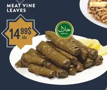 Marché Adonis MEAT VINE LEAVES offer