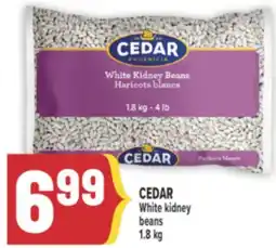 Marché Adonis CEDAR White kidney beans offer