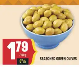 Marché Adonis SEASONED GREEN OLIVES offer