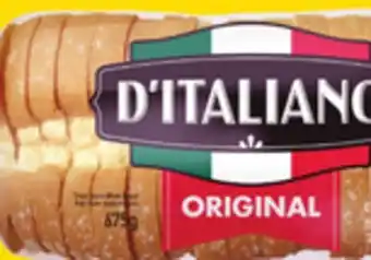 Giant Tiger D'Italiano bread offer