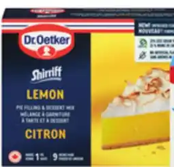 Giant Tiger Dr. Oetker dessert mix offer