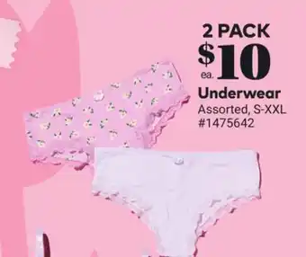 Giant Tiger Underwear offer