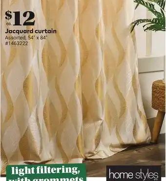 Giant Tiger Jacquard curtain offer