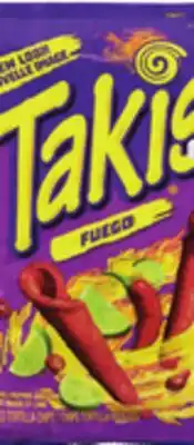 Giant Tiger Takis snacks offer