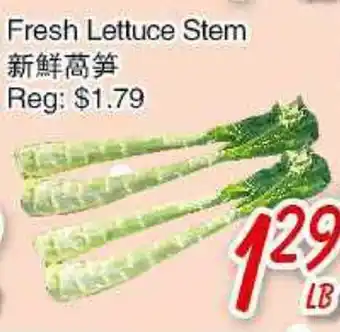 Foody Mart Fresh Lettuce Stem offer