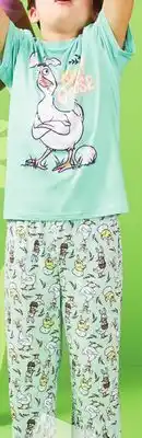 Giant Tiger Girls or boys 2 piece PJ set offer