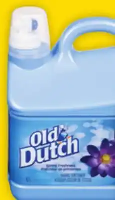 Giant Tiger Old Dutch fabric softener offer