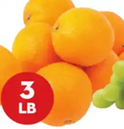 Giant Tiger 3 lb seedless oranges offer