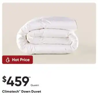 Sleep Country Climatech Down Duvet offer