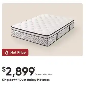 Sleep Country Kingsdown Duet Halsey Mattress offer