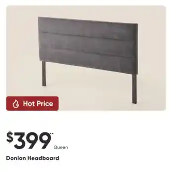 Sleep Country Donlon Headboard offer