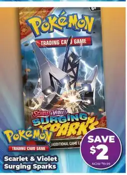 Showcase Pokémon Scarlet & Violet Surging Sparks Booster offer