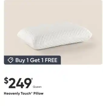 Sleep Country Heavenly Touch Pillow offer