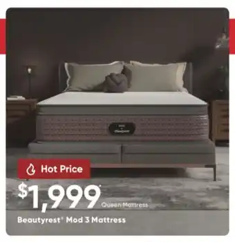 Sleep Country Beautyrest Mod 3 Mattress offer