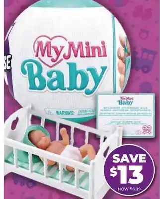 Showcase My Mini Baby offer